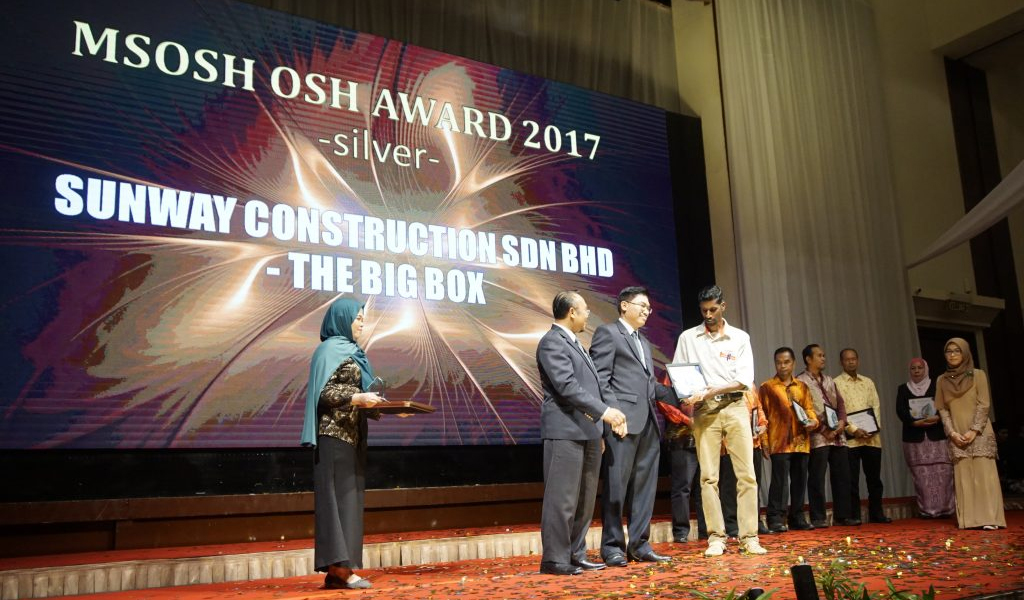 MSOSH OSH AWARDS 2017 - Silver Award, The Big Box