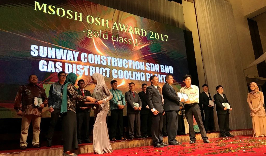 MSOSH OSH AWARDS 2017 - Gold Class I Award, GDC Plant 1