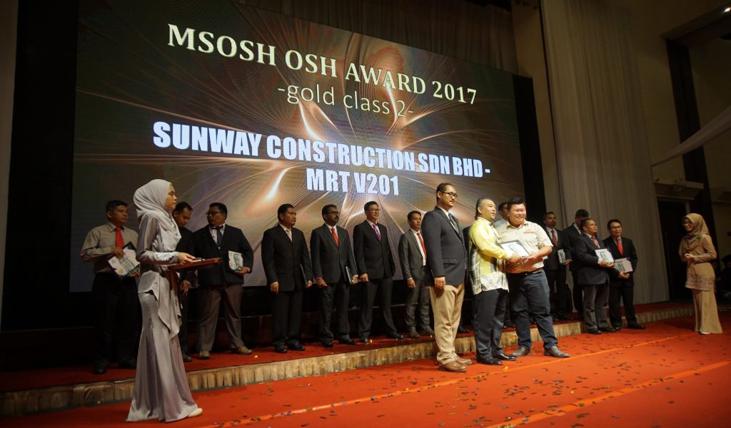 MSOSH OSH AWARDS 2017 - Gold Class II Award, MRT V201