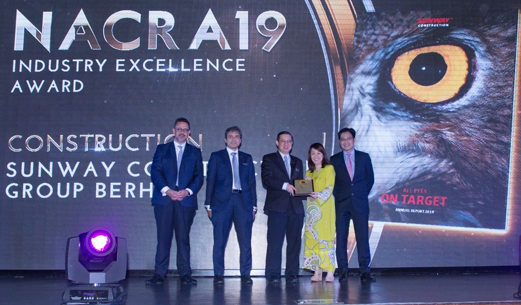 National Annual Corporate Report Awards (NACRA) 2019 - Industry Excellence Awards – Construction Category