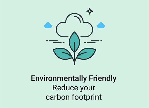 Reduce your carbon footprint