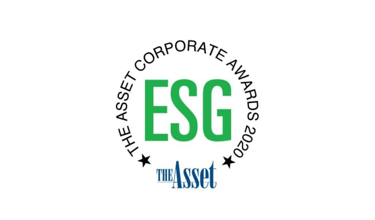 The Asset ESG Corporate Awards 2020 – Gold Award